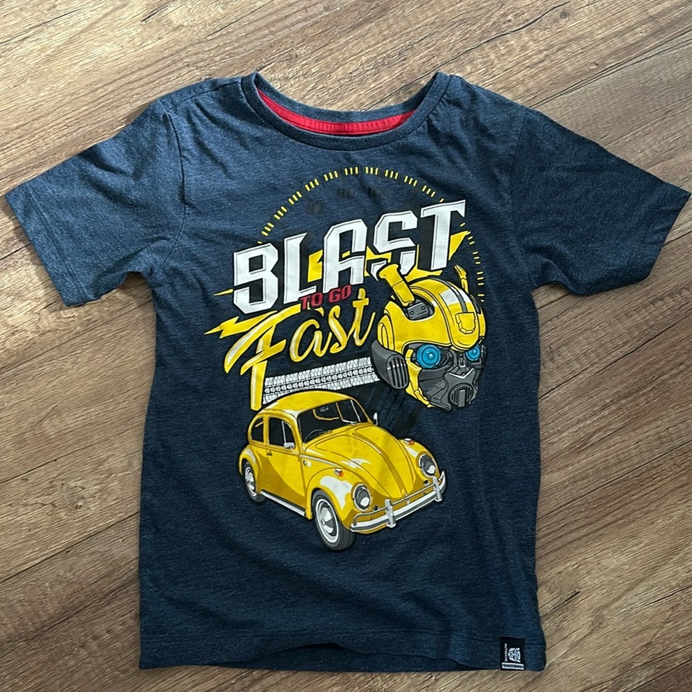 Transformers shirt for boy